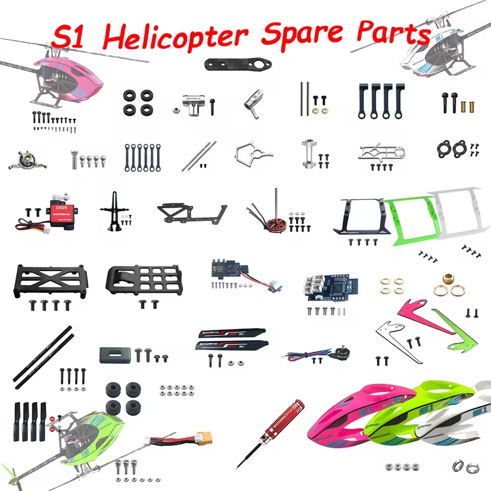 Rc Helicopter Bag - Goosky S1 ملحقات طائرات الهليكوبتر للتحكم