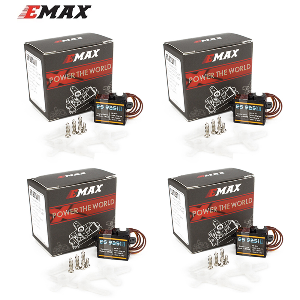 Rc Helicopter Servo - EMAX ES9251II ES9251 4g مايكرو أجهزة