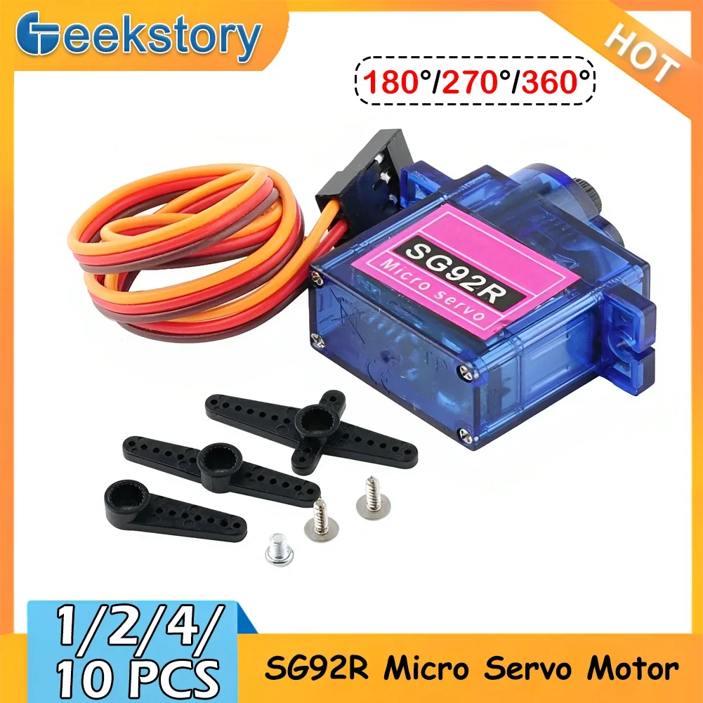 Rc Helicopter Servo - 1/2/4/10 قطع، محرك سيرفو تناظري صغير